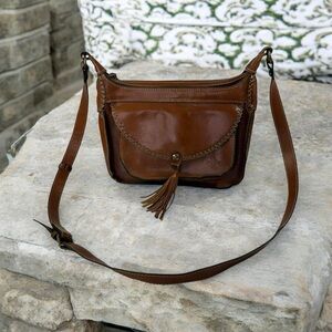 Patricia Nash Leather Camila Crossbody